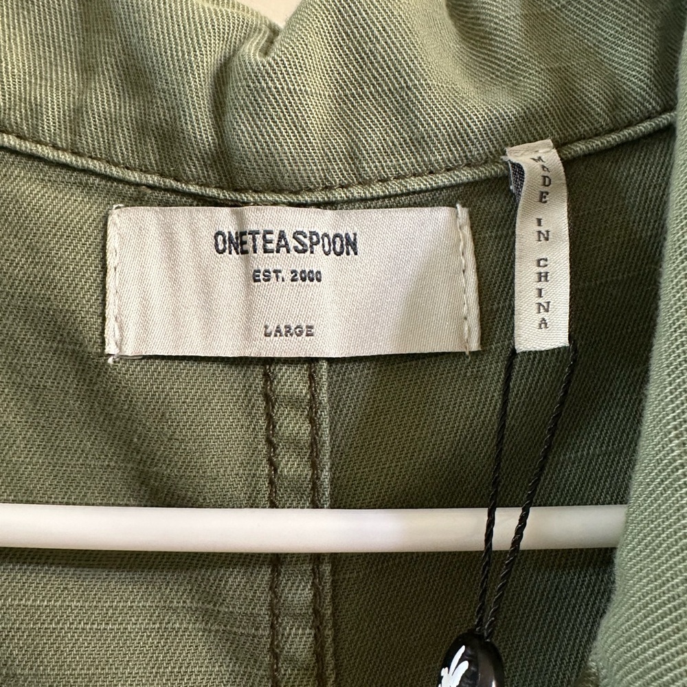Free People x One Teaspoon Braxton Mini Utility Jumpsuit Size Large NWT - Picture 6 of 8